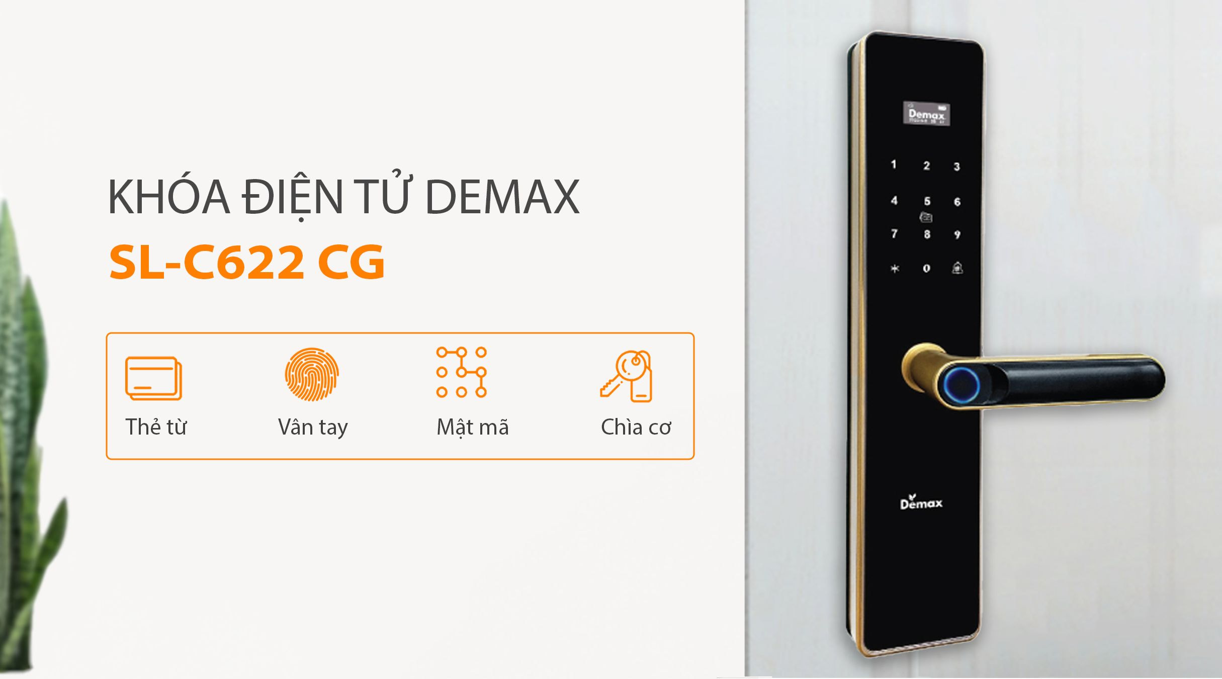 Cách mở khóa Demax EL-C622 CG